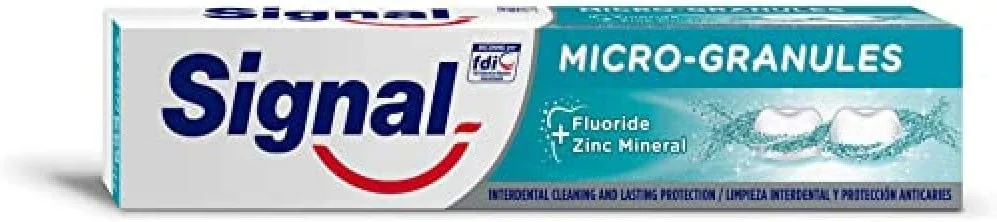 خمیر دندان سیگنال میکروگرانولی 75 میلی لیتر خمیر دندان سیگنال میکروگرانولی 75 میلی لیتر