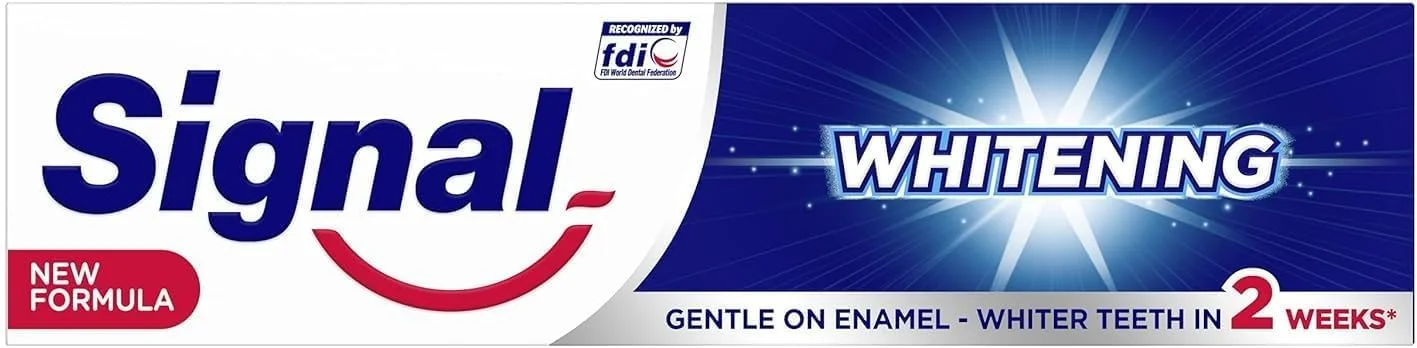 خمیر دندان سفید کننده سیگنال، 100 میلی لیتر خمیر دندان سفید کننده سیگنال، 100 میلی لیتر