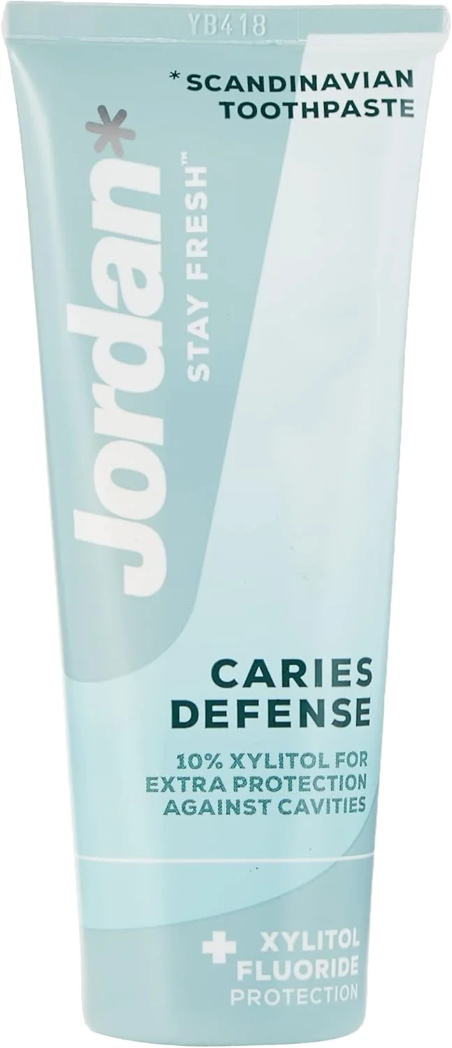 خمیر دندان محافظ حفره جردن، 2 عدد 75 میلی لیتری