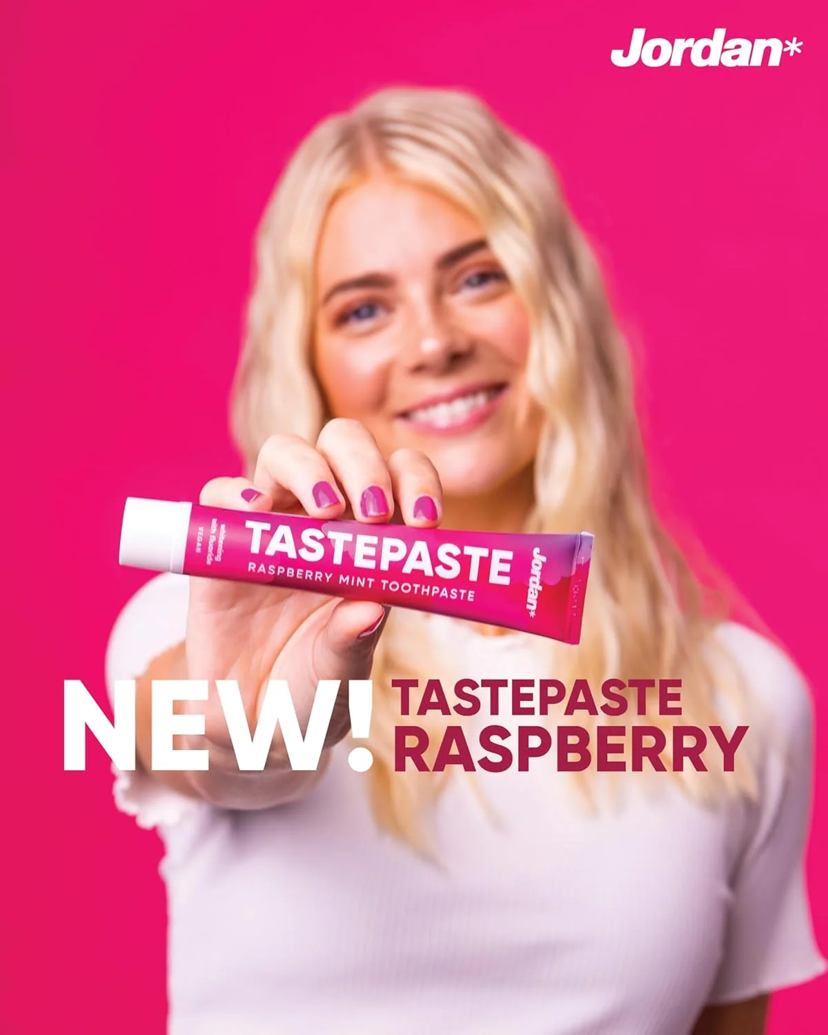 خمیر دندان جردن با طعم تمشک و نعناع 50 میلی لیتر