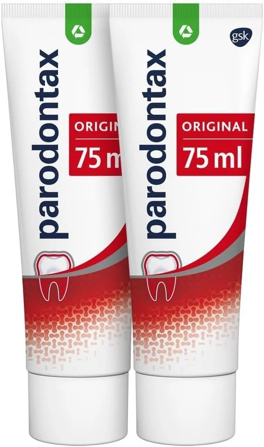 خمیر دندان روزانه فلوراید پارودونتکس، 2 عدد 75 میلی لیتر