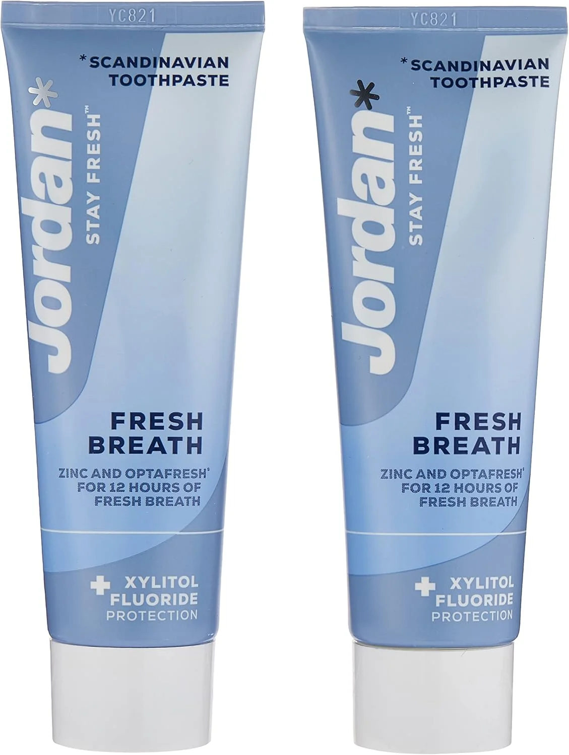 خمیر دندان خوشبو کننده دهان جردن، 2 عدد 75 میلی لیتر