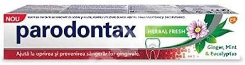 خمیر دندان گیاهی پارودونتکس با طعم نعناع، 75 میلی لیتر، جلوگیری و توقف خونریزی لثه