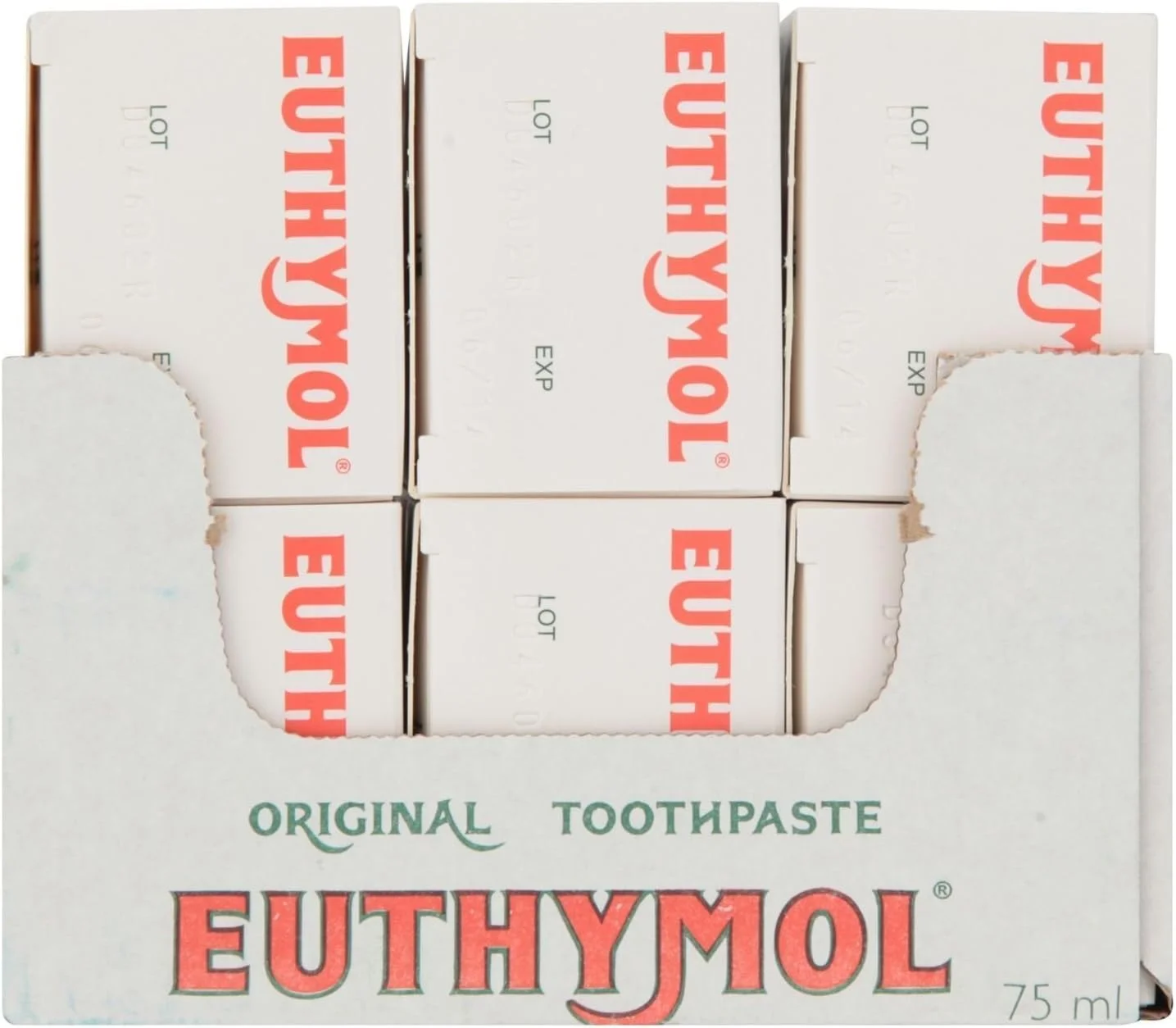 خمیر دندان اورجینال یوتیمول 75 میلی لیتر جانسونز بسته 12 عددی توسط یوتیمول