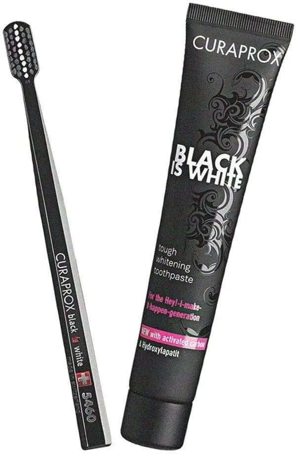 خمیر دندان زغالی کوراپراکس Black is White