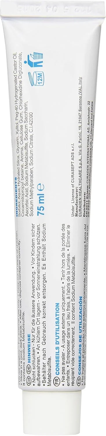 خمیر دندان ژلی کوراسپت ADS 712 کوراپراکس تیوب 75 میلی لیتر