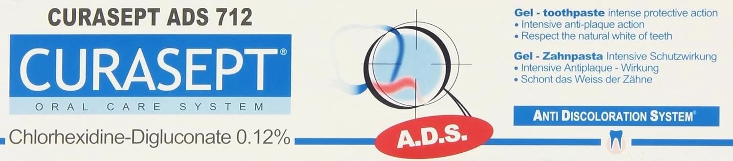 خمیر دندان ژلی کوراسپت ADS 712 کوراپراکس تیوب 75 میلی لیتر