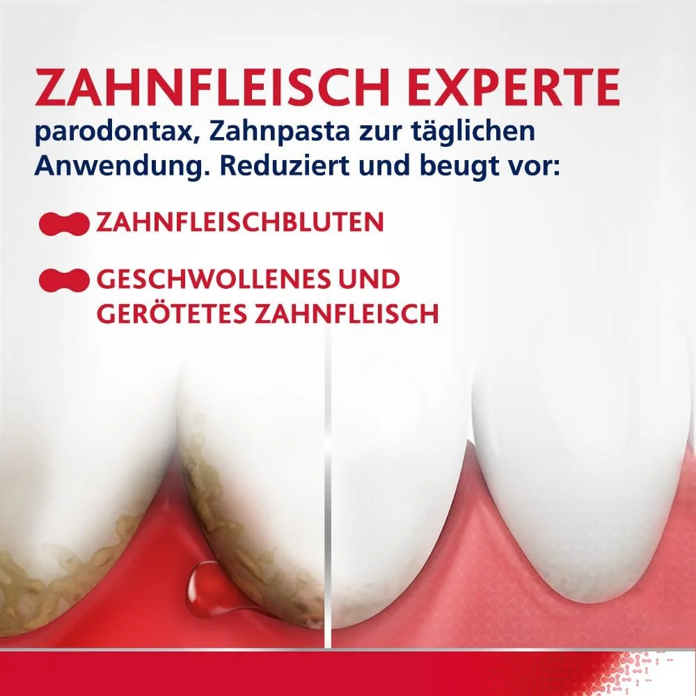 خمیر دندان بدون فلوراید کلاسیک پارودونتکس، 1 عدد 75 میلی لیتری، کمک به کاهش و جلوگیری از خونریزی لثه