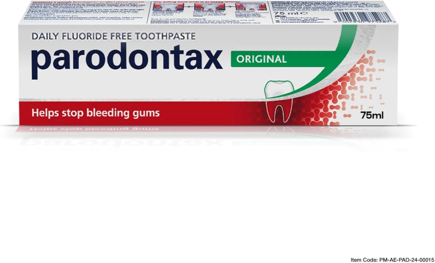 خمیر دندان اورجینال پارودونتکس 75 میلی لیتر