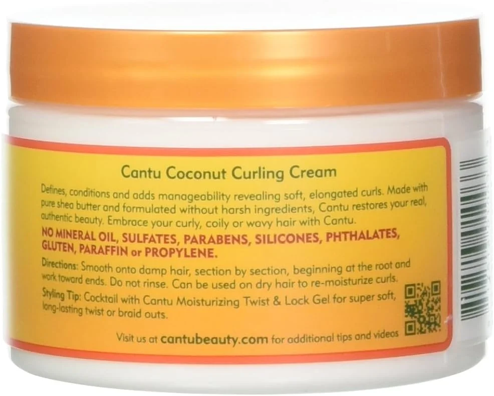 کرم فر کننده مو نارگیل Cantu Natural Hair (354ml) بسته 2 عددی کرم فر کننده مو نارگیل Cantu Natural Hair (354ml) بسته 2 عددی