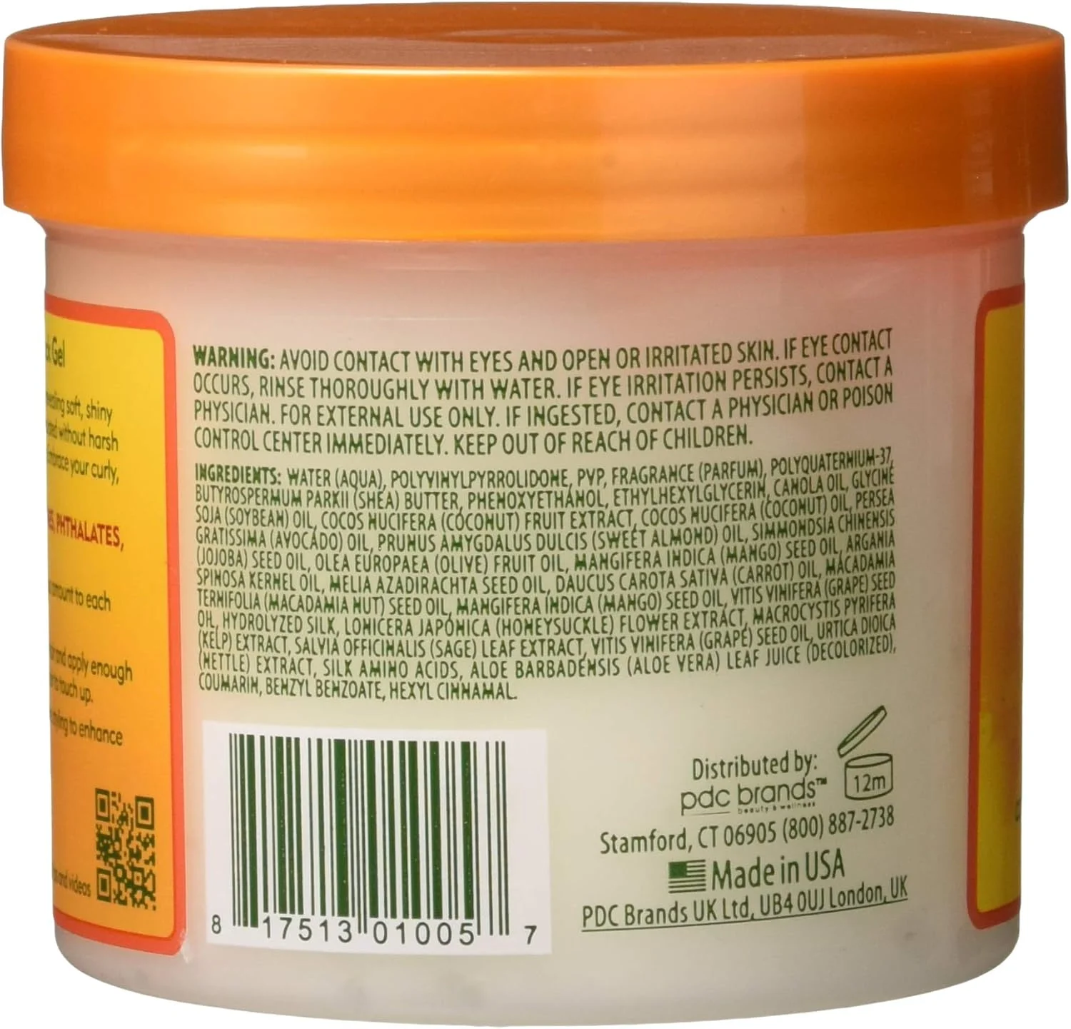 ژل مرطوب کننده و حالت دهنده موهای فر کانتو حاوی شی باتر، 370 گرم ژل مرطوب کننده و حالت دهنده موهای فر کانتو حاوی شی باتر، 370 گرم