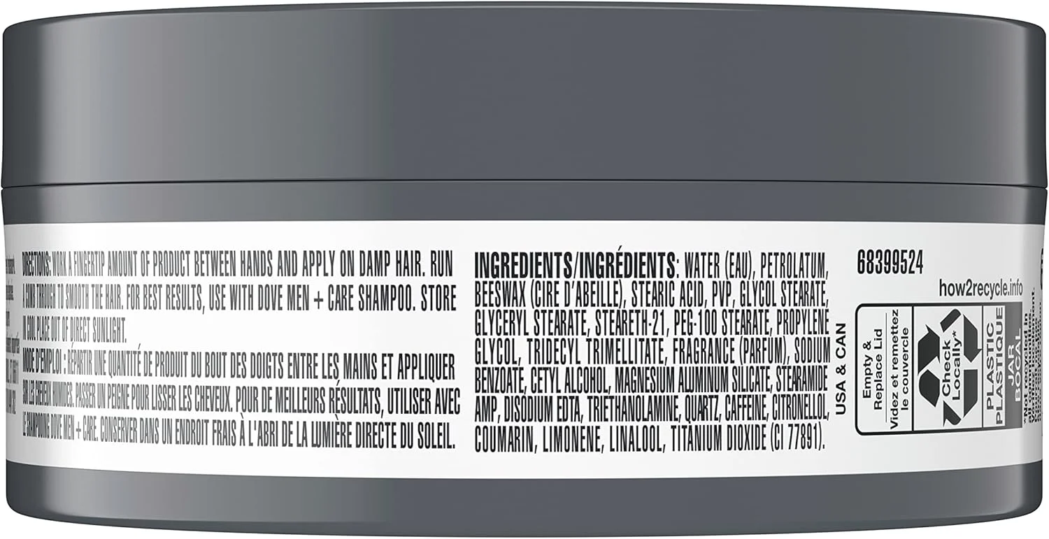 حالت دهنده موی مردانه Dove Men+Care، خمیر حالت دهنده مو با قدرت نگهداری متوسط برای ایجاد بافتی مات، 50 گرم (بسته 3 عددی) حالت دهنده موی مردانه Dove Men+Care، خمیر حالت دهنده مو با قدرت نگهداری متوسط برای ایجاد بافتی مات، 50 گرم (بسته 3 عددی)