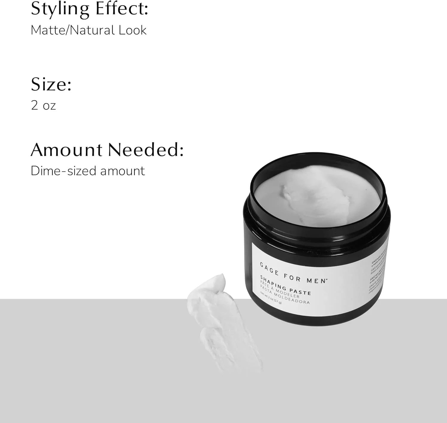 خمیر حالت دهنده مو مردانه گیج 60 میلی لیتر خمیر حالت دهنده مو مردانه گیج 60 میلی لیتر