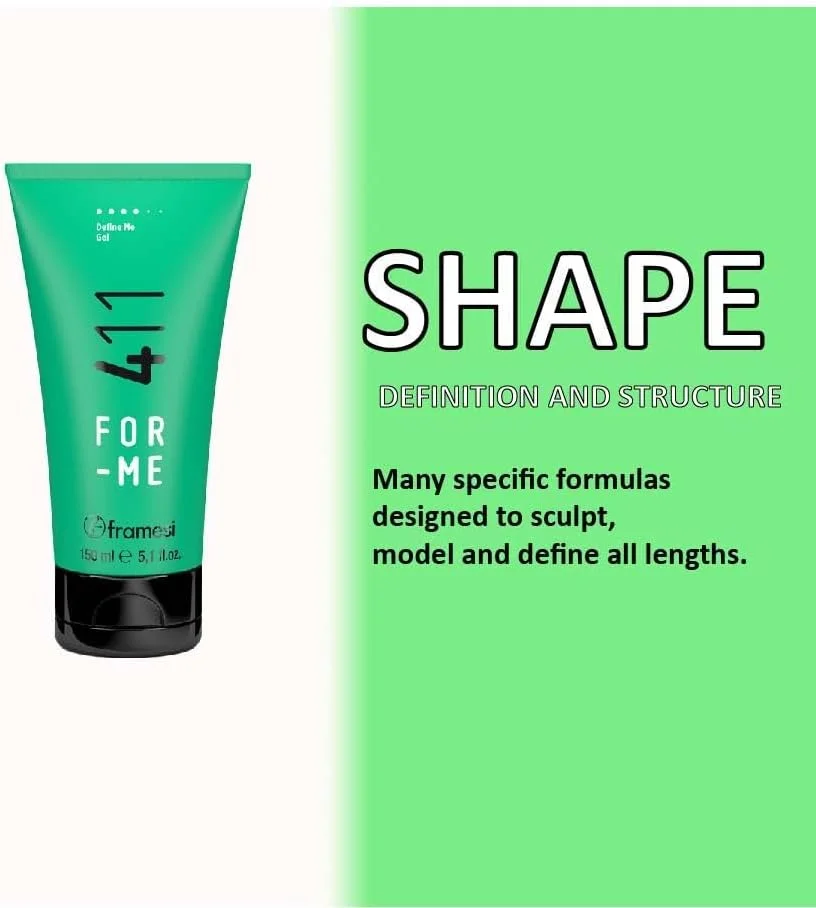 ژل حالت دهنده مو فرامسی فور-می 411 مدل Define Me حجم 150 میلی لیتر