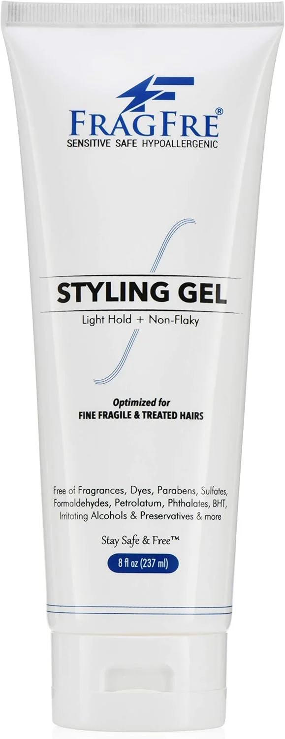 ژل موی سبک FRAGFRE بدون عطر 236 میلی لیتر - ژل حالت دهنده سبک برای موهای نازک، شکننده و ضعیف - فرمول ضد حساسیت بدون پارابن - وگان، بدون گلوتن، بدون تست حیوانی (1 بسته) ژل موی سبک FRAGFRE بدون عطر 236 میلی لیتر - ژل حالت دهنده سبک برای موهای نازک، شکننده و ضعیف - فرمول ضد حساسیت بدون پارابن - وگان، بدون گلوتن، بدون تست حیوانی (1 بسته)