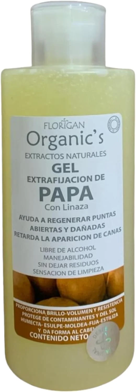 ژل موی تقویت کننده پروتئینی فلوریگان مدل Fortalecedor de Papa حجم 500 میلی لیتر ژل موی تقویت کننده پروتئینی فلوریگان مدل Fortalecedor de Papa حجم 500 میلی لیتر