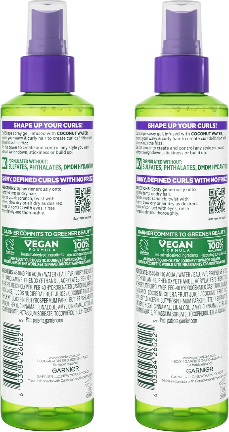 ژل اسپری حالت دهنده و مشخص کننده فر مو گارنیه Fructis Style، 482 گرم (بسته 2 عددی) ژل اسپری حالت دهنده و مشخص کننده فر مو گارنیه Fructis Style، 482 گرم (بسته 2 عددی)