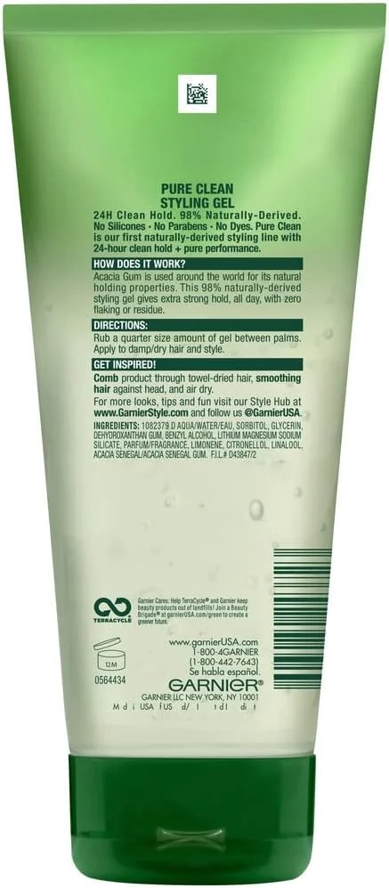 ژل حالت دهنده مو گارنیه فروکتیس استایل مدل Pure Clean بسته 7 عددی ژل حالت دهنده مو گارنیه فروکتیس استایل مدل Pure Clean بسته 7 عددی