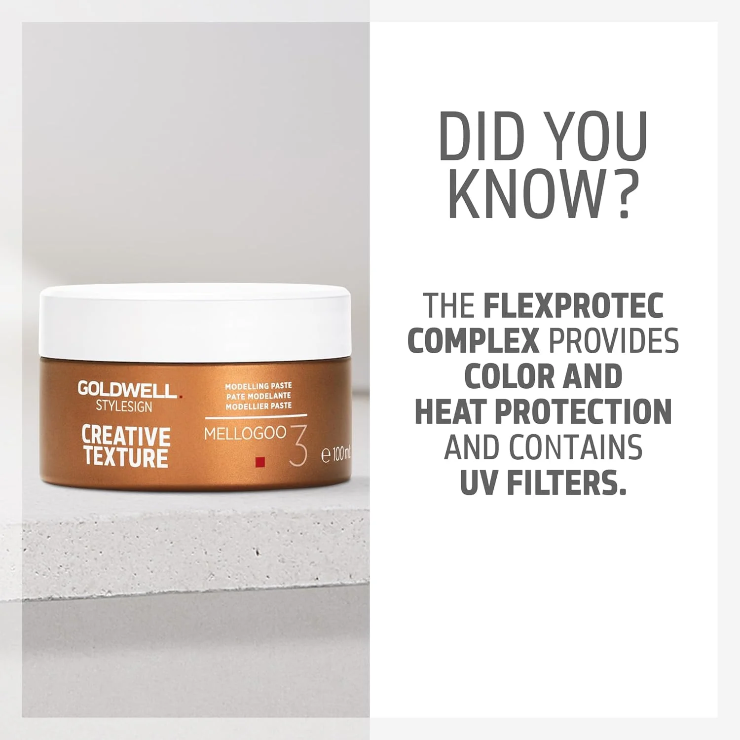 خمیر حالت دهنده مو گلدول StyleSign Creative Texture Mellogoo 3 برای بافت انعطاف پذیر 100 میلی لیتر خمیر حالت دهنده مو گلدول StyleSign Creative Texture Mellogoo 3 برای بافت انعطاف پذیر 100 میلی لیتر