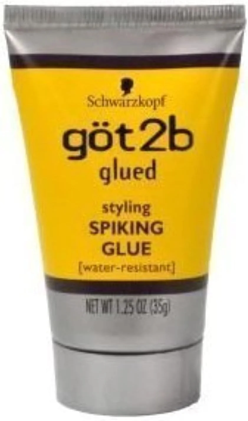 چسب حالت دهنده مو گات تو بی مدل Glued Styling Spiking، مقاوم در برابر آب، مناسب برای آقایان و بانوان، 35 گرم چسب حالت دهنده مو گات تو بی مدل Glued Styling Spiking، مقاوم در برابر آب، مناسب برای آقایان و بانوان، 35 گرم