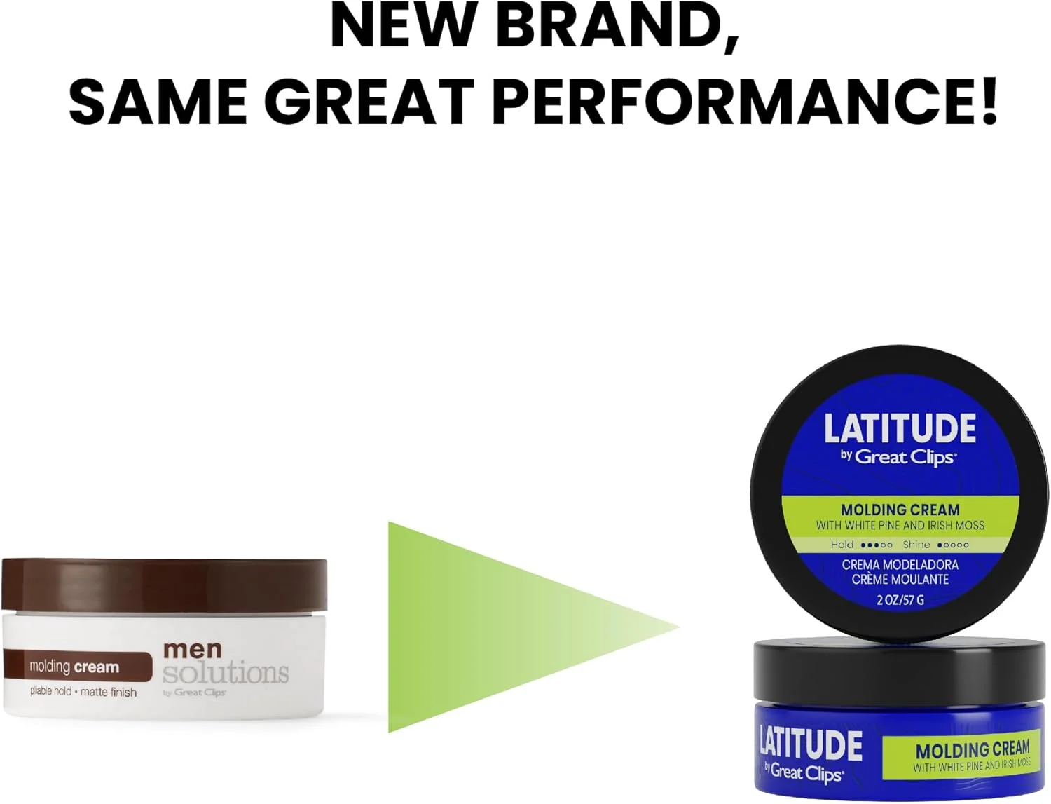کرم حالت دهنده مو گریت کلیپس مدل LATITUDE | ژل مو مردانه | نگهدارندگی کم تا متوسط + درخشش کم | 2oz
