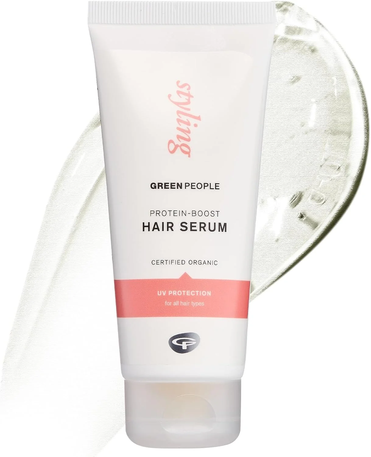 سرم تقویت کننده پروتئین مو گرین پیپل - برای حجم و حالت دهی ملایم - بدون سیلیکون و SLS - طبیعی، ارگانیک و وگان، 100 میلی لیتر