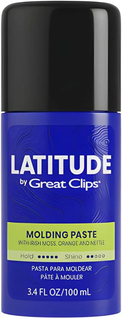 خمیر حالت دهنده مو گریت کلیپس لتیتود | ژل مو مردانه | نگهدارنده قوی + درخشش کم | 96 گرم