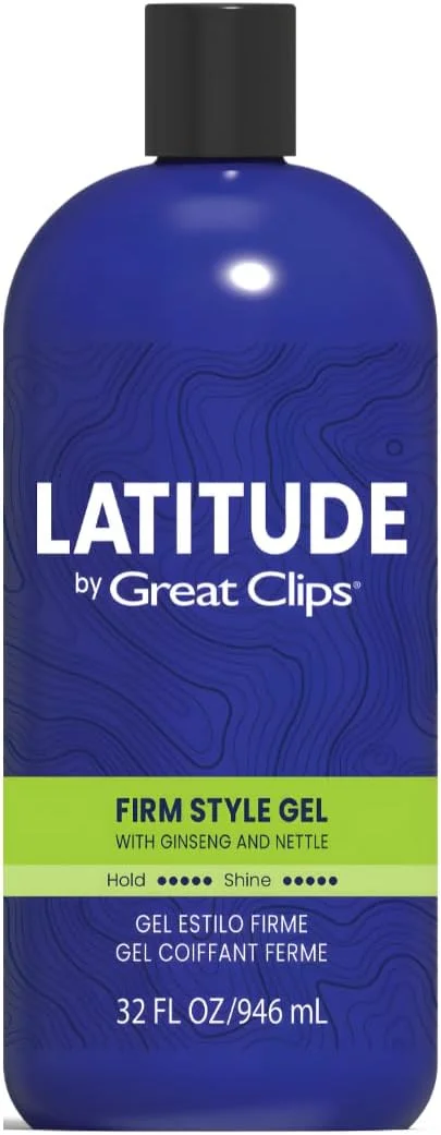 ژل حالت دهنده موی مردانه گریت کلیپس مدل LATITUDE با قدرت نگهدارندگی بالا و درخشش زیاد | 946 میلی لیتر