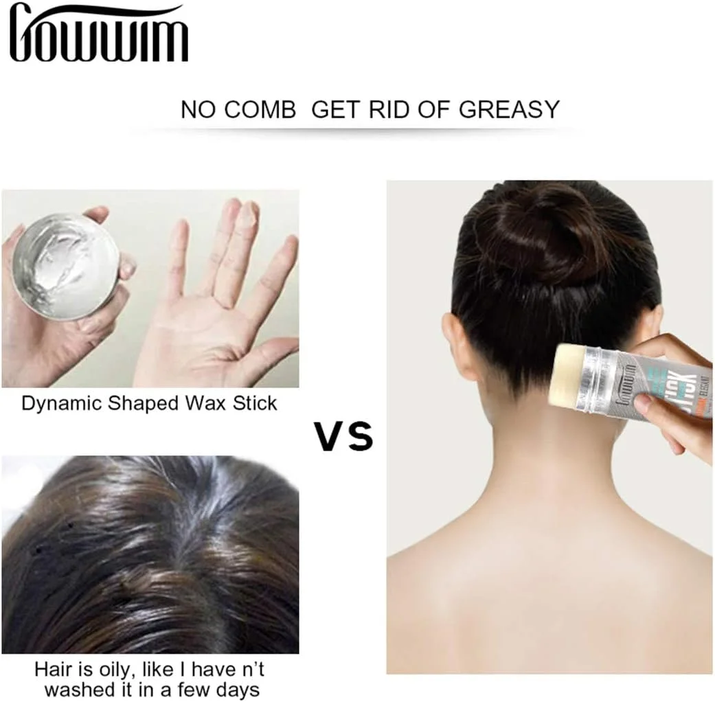 استیک حالت دهنده مو گاویم، استیک واکس موی унисекс، استیک واکس حالت دهنده مو، نرم با رایحه ای ملایم 75 گرم.