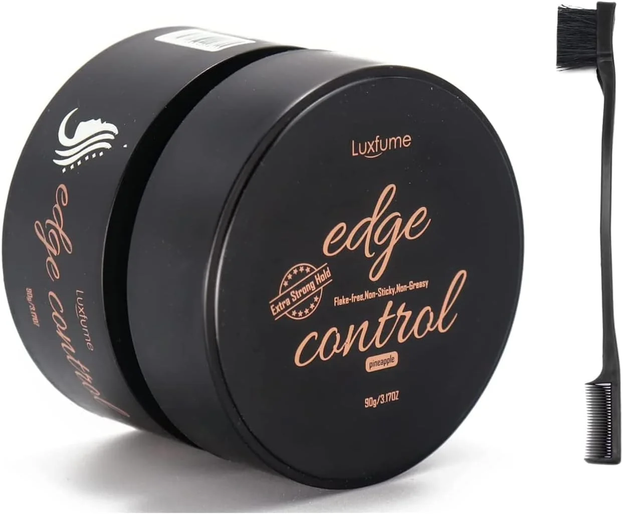 کانزا - ژل حالت دهنده مو قوی 90 گرم | واکس حالت دهنده مو با کارایی بالا | حاوی روغن کرچک، موم زنبور عسل، گلیسیرین | بدون ایجاد شوره، غیر چسبنده، ژل غیر چرب برای موهای فر و مجعد | رایحه آناناس