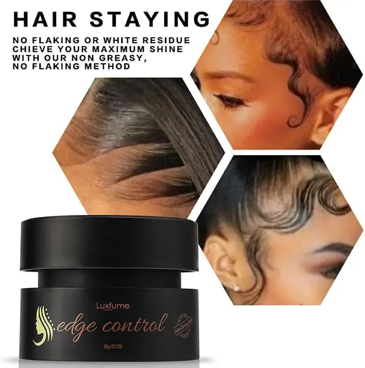 کانزا - ژل حالت دهنده مو قوی 90 گرم | واکس حالت دهنده مو با کارایی بالا | حاوی روغن کرچک، موم زنبور عسل، گلیسیرین | بدون ایجاد شوره، غیر چسبنده، ژل غیر چرب برای موهای فر و مجعد | رایحه آناناس