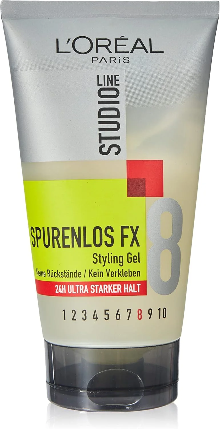 ژل حالت دهنده مو لورآل استودیو لاین اسپورنلوس FX 24H الترا استرانگ 8 150 میلی لیتر
