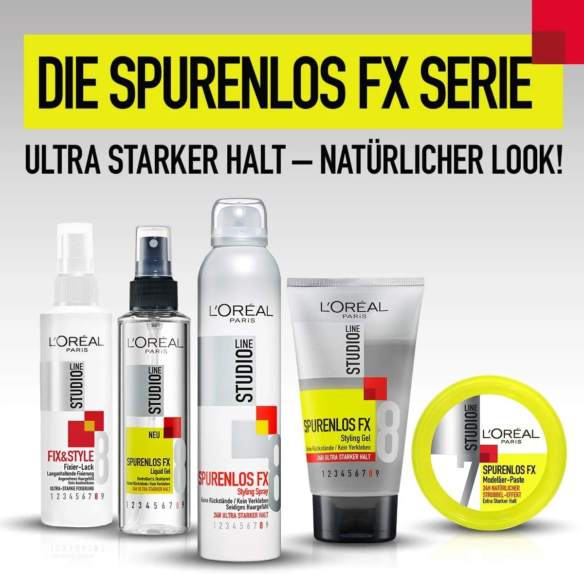 خمیر حالت دهنده مو لورآل پاریس Studio Line traceless FX با اثر گردابی 75 میلی لیتر خمیر حالت دهنده مو لورآل پاریس Studio Line traceless FX با اثر گردابی 75 میلی لیتر