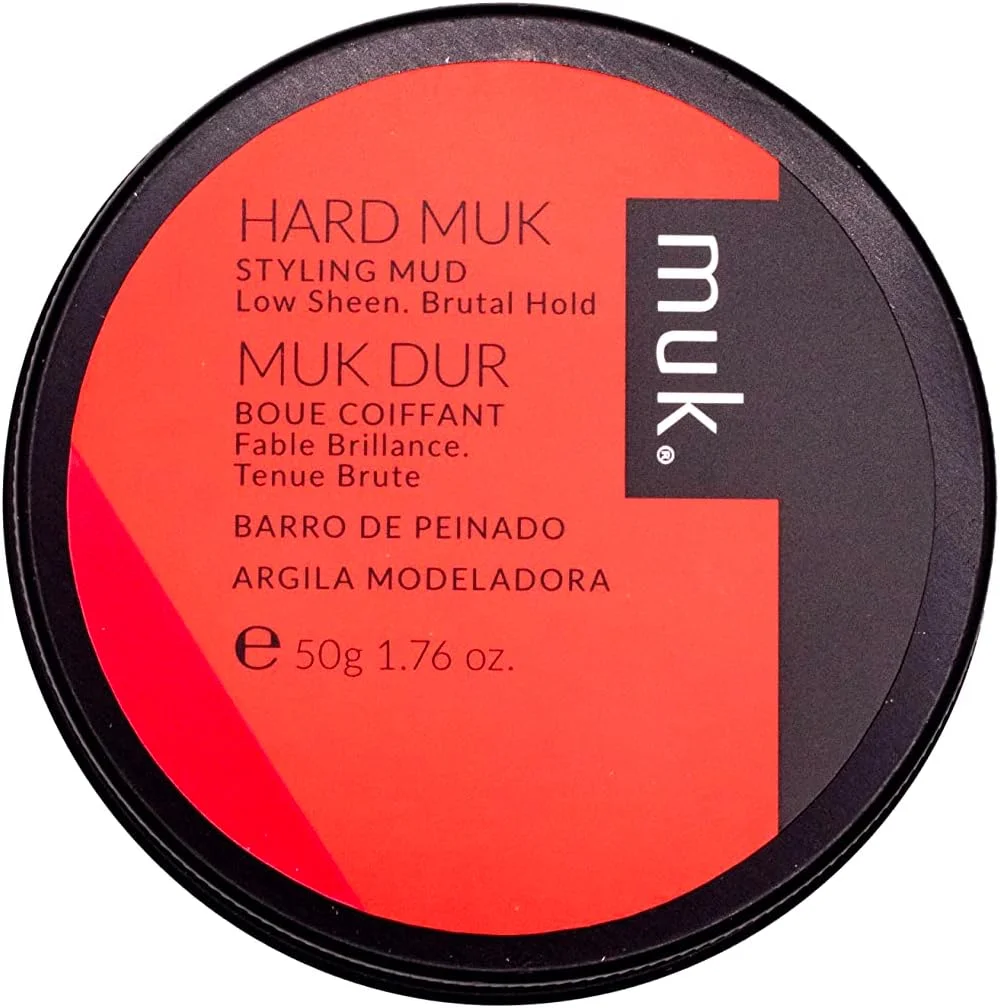 ماسک موی حالت دهنده قوی MUK. Haircare، محصول مو، ماسک موی مردانه، نگهدارنده قوی، بافت کم درخشش - 50 میلی لیتر