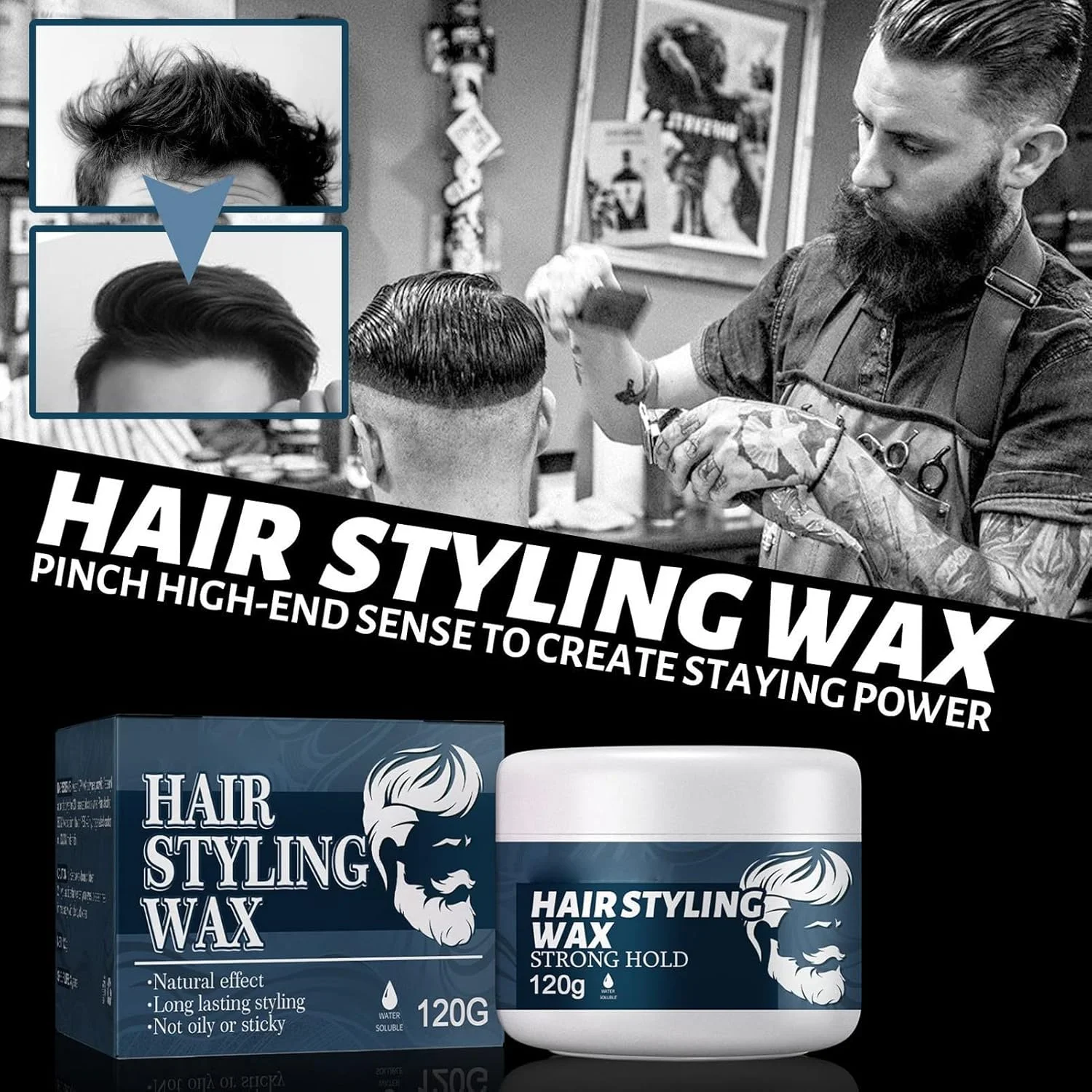 خمیر مو، ژل موی مرطوب کننده برای حالت دهی موی مردانه و زنانه، ژل مو برای حالت دهی موهای بلند و روغنی