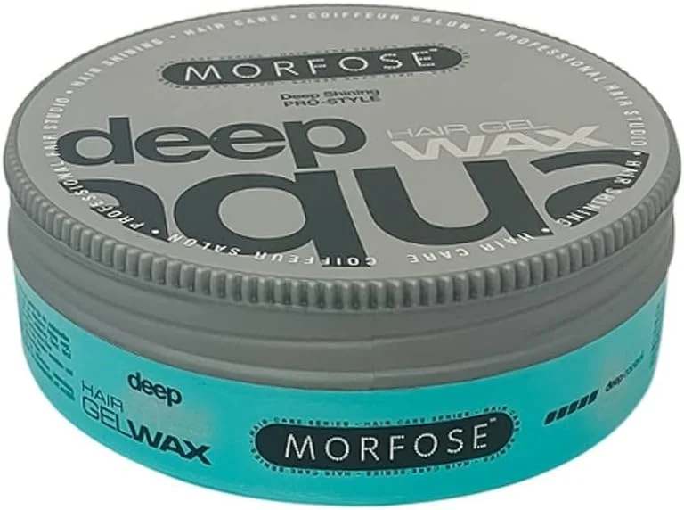 واکس موی حالت دهنده مورفوس Deep Aqua حجم 175 میلی لیتر - کنترل مو در بالاترین سطح، نگهدارنده فوق العاده قوی، درخشش مو، ماندگاری طولانی - استفاده مشترک (آقایان و بانوان)