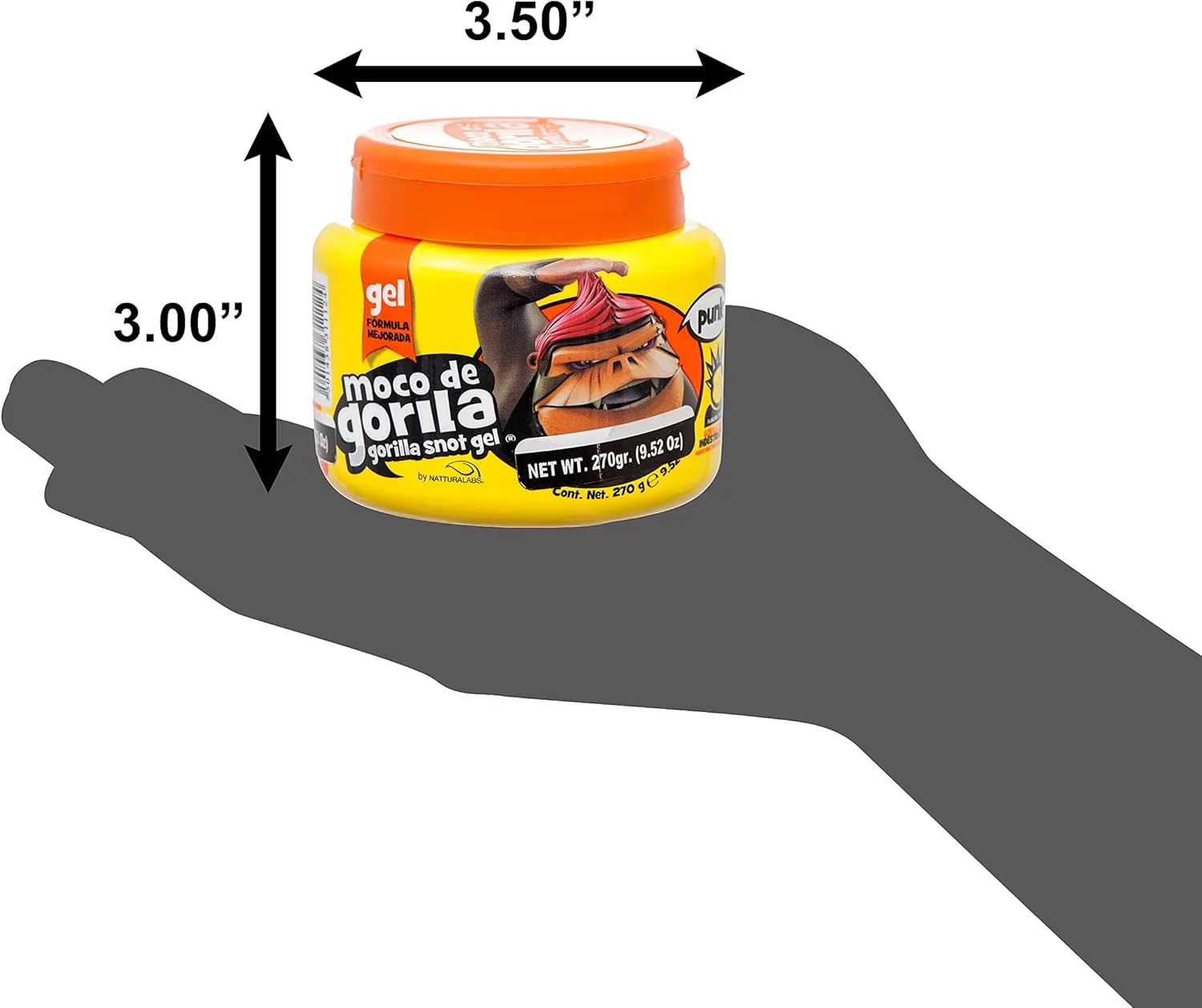 ژل موی سر Moco de Gorilla Gorila Snot، پانک 270 گرمی