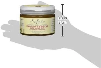 ژل تقویت کننده و ترمیم کننده روغن کرچک سیاه جامائیکایی Shea Moisture با حداکثر میزان نگهداری برای آقایان و بانوان - 340 گرم