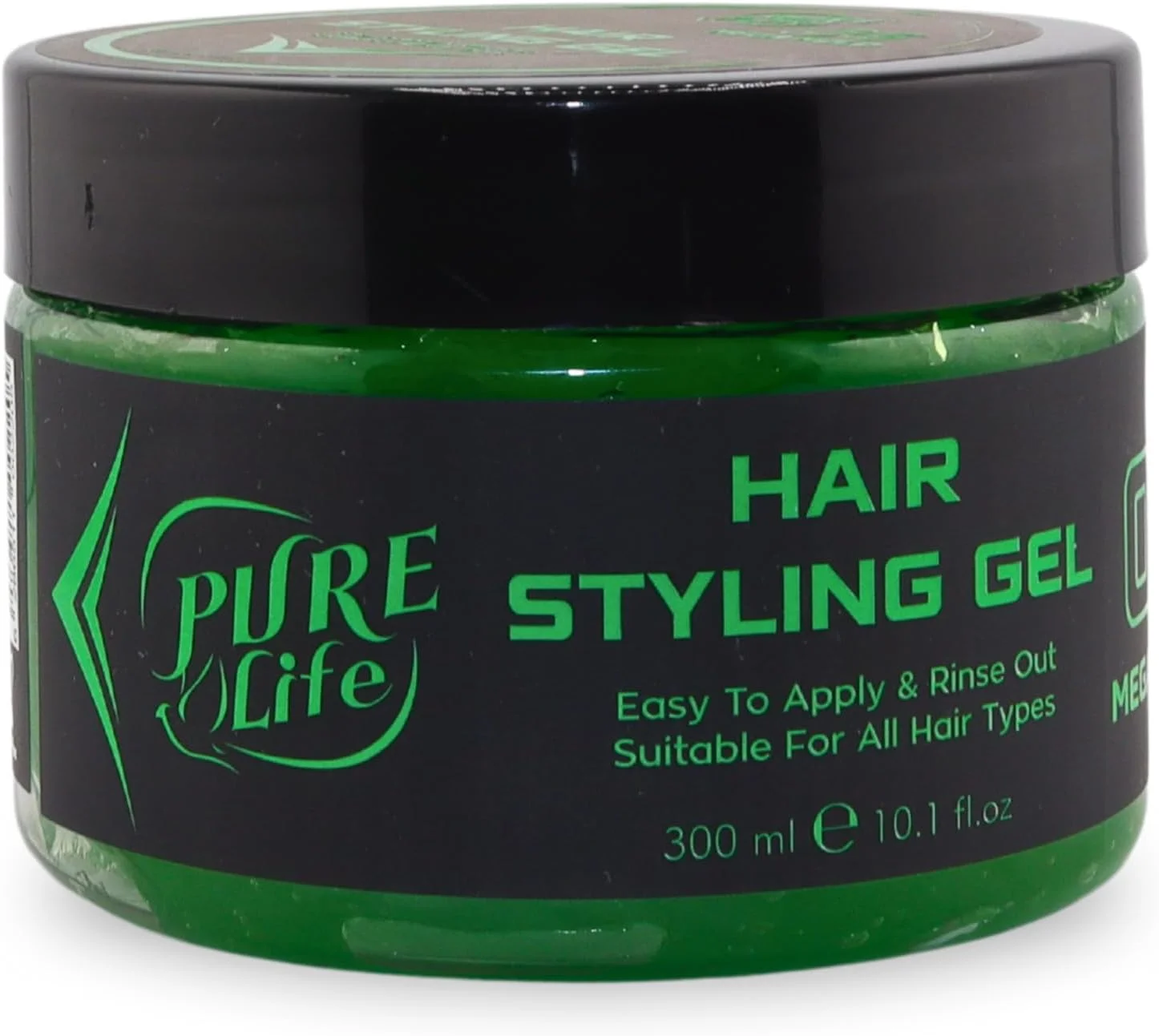 ژل حالت دهنده مو Pure Life مدل Mega Hold 04 سبز – حالت دهی فوق العاده قوی، کنترل و درخشش ماندگار، بدون الکل، غیر چسبنده، غنی شده با گلیسیرین، ویتامین E و پرو ویتامین B5 برای موهای سالم 300 میلی لیتر ژل حالت دهنده مو Pure Life مدل Mega Hold 04 سبز – حالت دهی فوق العاده قوی، کنترل و درخشش ماندگار، بدون الکل، غیر چسبنده، غنی شده با گلیسیرین، ویتامین E و پرو ویتامین B5 برای موهای سالم 300 میلی لیتر