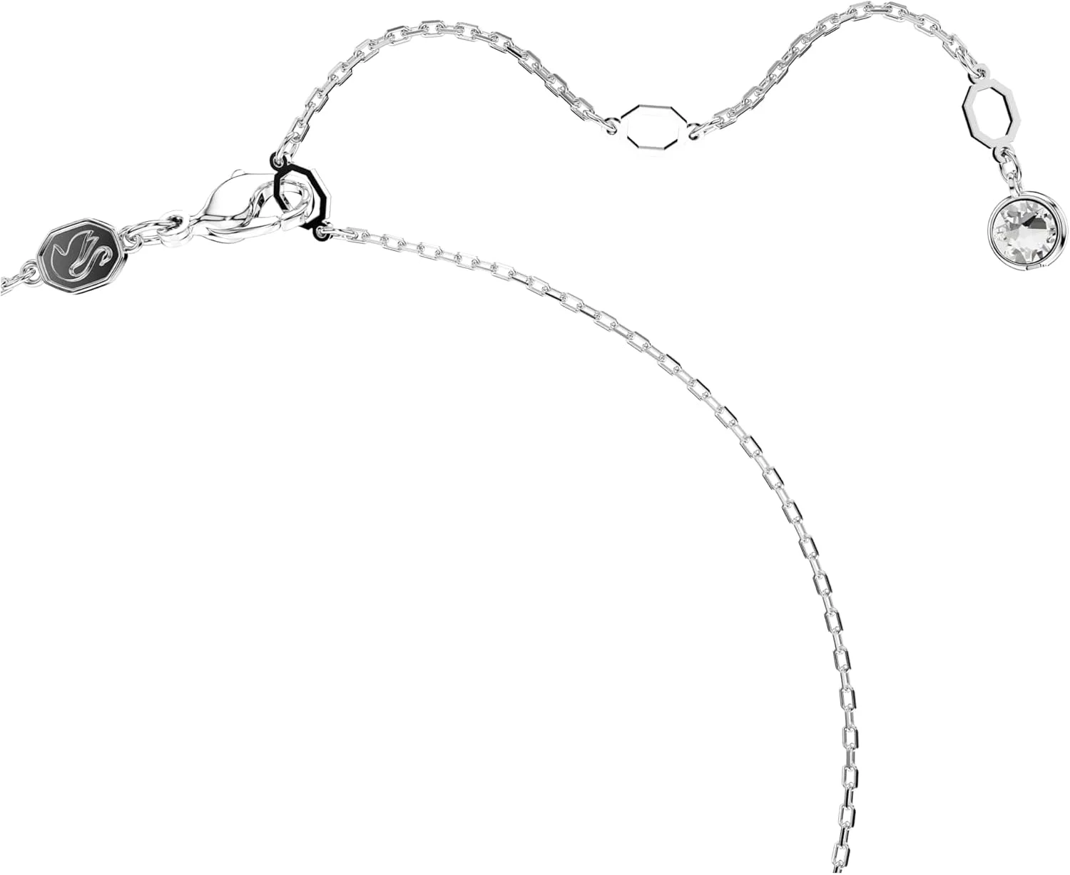 آویز سواروسکی هایپربولا، پاوه، بی نهایت، سفید، با روکش طلایی رزگلد آویز سواروسکی هایپربولا، پاوه، بی نهایت، سفید، با روکش طلایی رزگلد