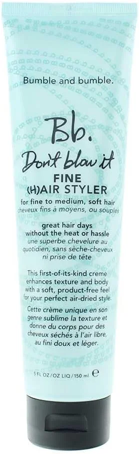 بامبل اند بامبل . حالت دهنده مو بدون نیاز به سشوار مخصوص موهای نازک 148 میلی لیتر