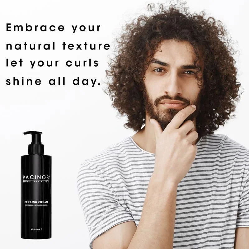 کرم فر کننده مو Pacinos - کرم روزانه برای موهای فر با فرمول ملایم