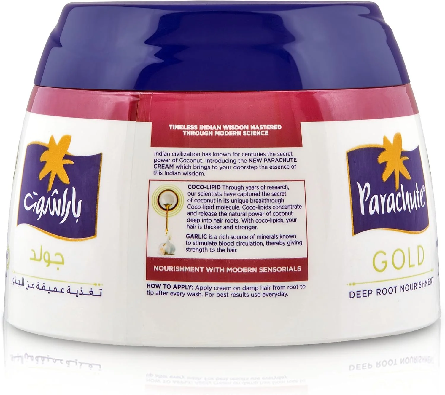 کرم موی ضد ریزش مو پاراشوت گلد، 140 میلی لیتر