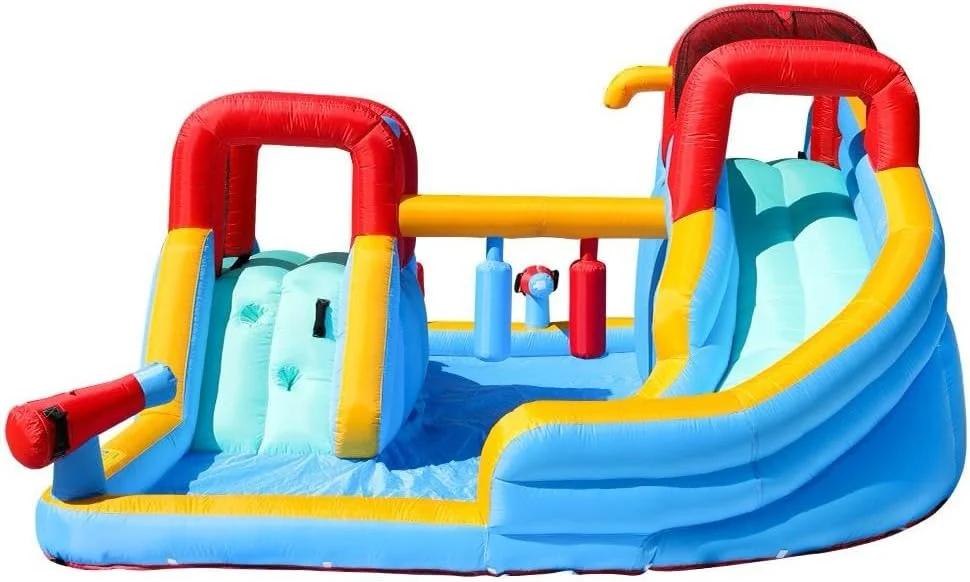 قلعه بادی سرسره دار دکتر دلفین مدل 73033 به همراه دمنده آب و دمنده هوا قلعه بادی سرسره دار دکتر دلفین مدل 73033 به همراه دمنده آب و دمنده هوا