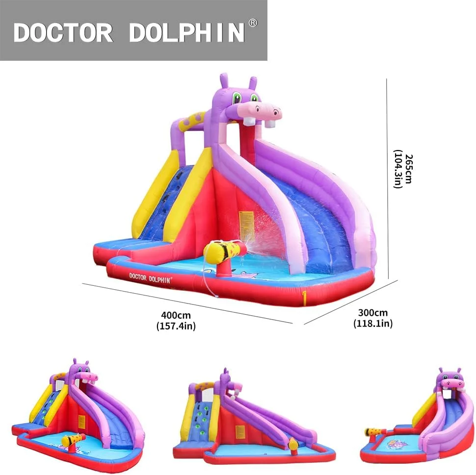 سرسره آبی بادی دکتر دلفین با دمنده، سرسره های آبی بلند برای حیاط خلوت کودکان با دیوار صخره نوردی، خانه بادی کودکان با سرسره، پارک آبی با تم اسب آبی با استخر برای فضای باز سرسره آبی بادی دکتر دلفین با دمنده، سرسره های آبی بلند برای حیاط خلوت کودکان با دیوار صخره نوردی، خانه بادی کودکان با سرسره، پارک آبی با تم اسب آبی با استخر برای فضای باز