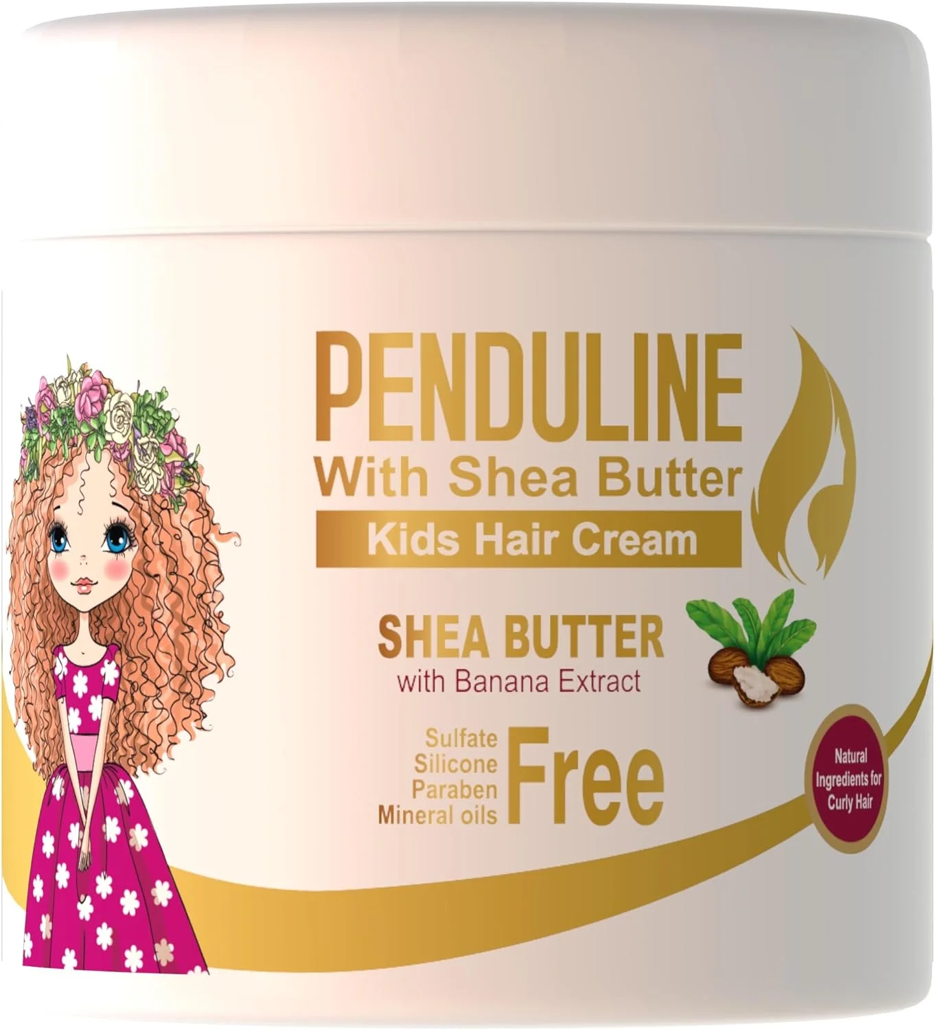 کرم موی کودک پندولین | شی باتر | موی فر | 250 میلی لیتر