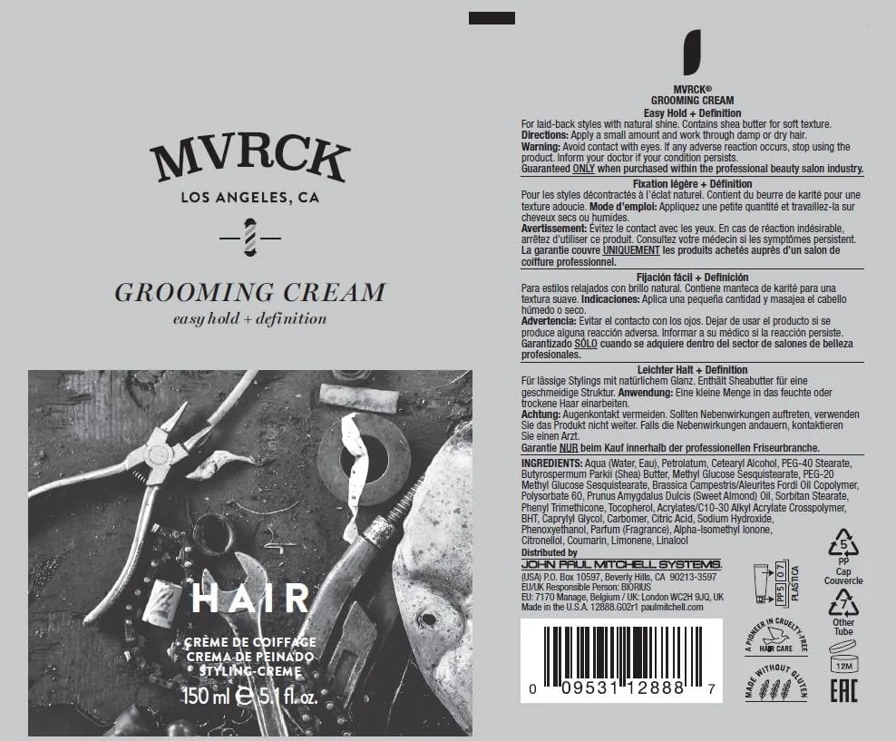 کرم حالت دهنده مو پل میچل Mvrck حجم 150 میلی لیتر