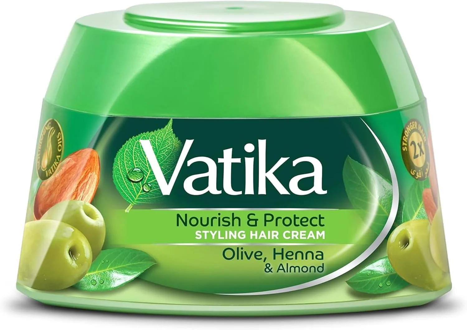 کرم مو حالت دهنده مغذی و محافظت کننده Vatika Naturals | غنی شده با حنا، بادام، آلوئه ورا و روغن های مغذی Vatika | حالت و بافت دهنده - 210 میلی لیتر