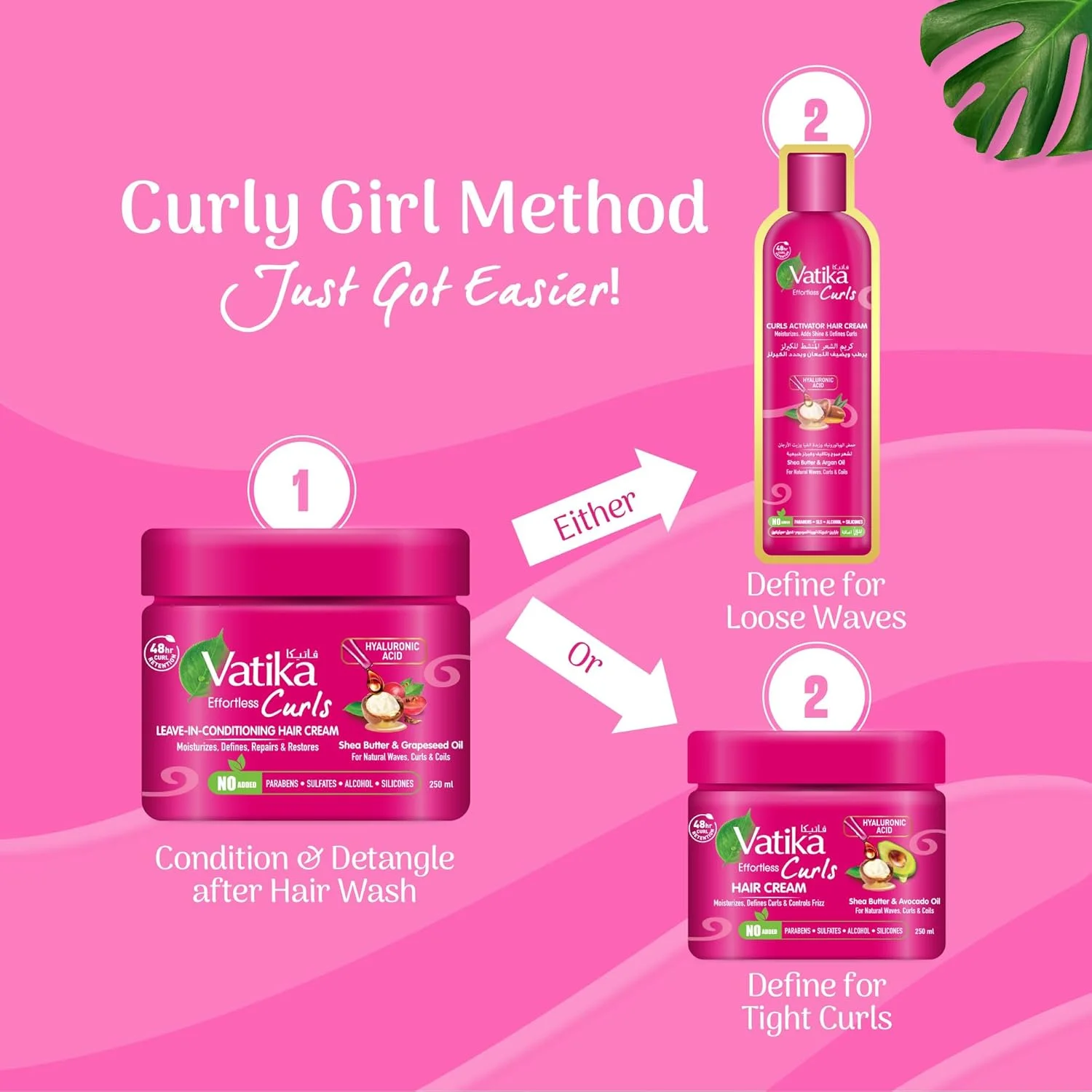 کرم فعال کننده فر مو واتیکا نچرالز 330 میلی لیتر | حاوی شی باتر، روغن آرگان و اسید هیالورونیک | ماندگاری 48 ساعته فر | مرطوب کننده، درخشان کننده و حالت دهنده فر برای موهای موج دار، فر و مجعد طبیعی