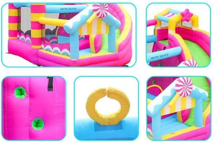 قلعه بادی با سرسره برای کودکان، مناسب فضای باز و استفاده در منزل، جامپر رنگارنگ، مجموعه بازی ترکیبی، تحمل وزن 3 کودک، پارچه آکسفورد بادوام، نصب آسان برای مهمانی ها و تفریح در حیاط خلوت قلعه بادی با سرسره برای کودکان، مناسب فضای باز و استفاده در منزل، جامپر رنگارنگ، مجموعه بازی ترکیبی، تحمل وزن 3 کودک، پارچه آکسفورد بادوام، نصب آسان برای مهمانی ها و تفریح در حیاط خلوت